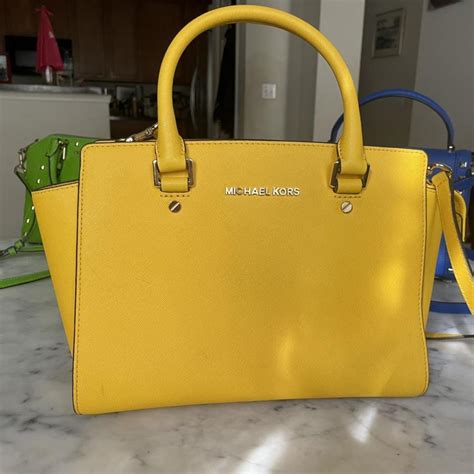 michael kors women's yellow